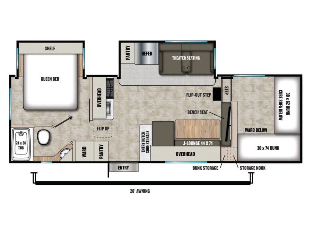 Caravane à sellette Forest River  2026 à vendre