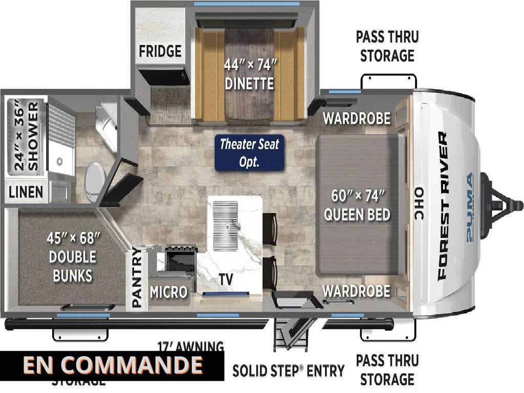 Roulotte Puma  2026 à vendre