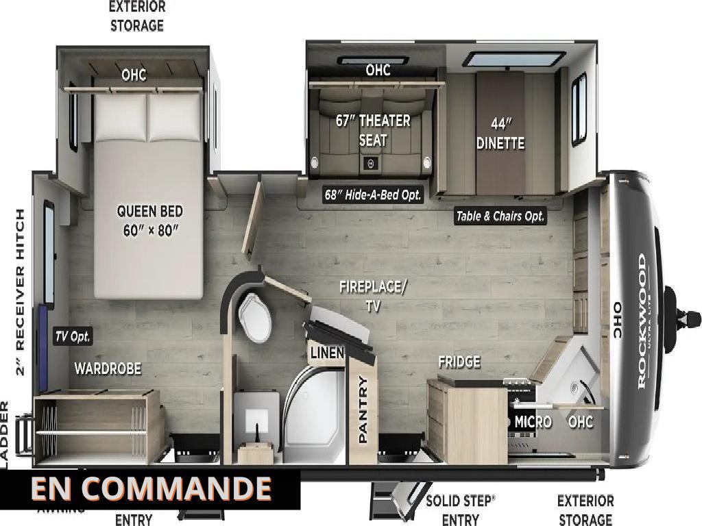 Roulotte Rockwood  2026 à vendre