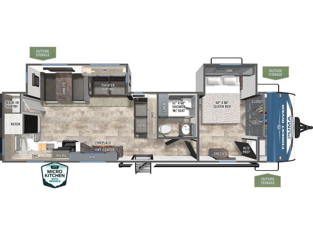 Roulotte Forest River  2026 à vendre