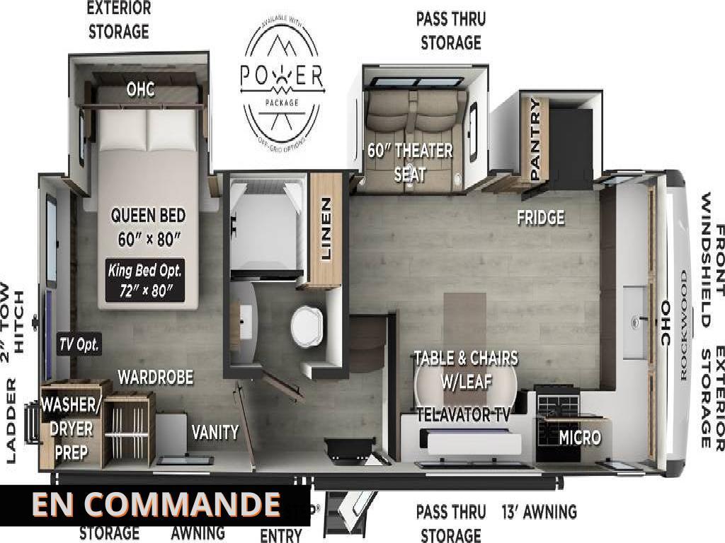 Caravane à sellette Rockwood  2026 à vendre