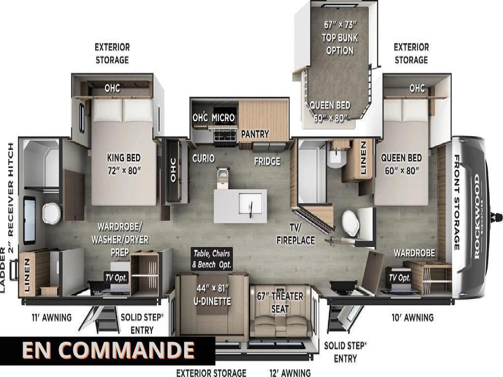 Roulotte Rockwood  2026 à vendre