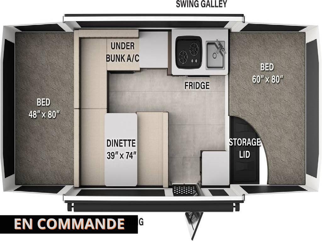 Tente-roulotte Rockwood  2026 à vendre