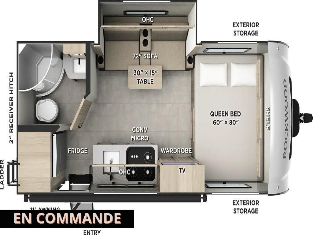 Roulotte Rockwood  2026 à vendre