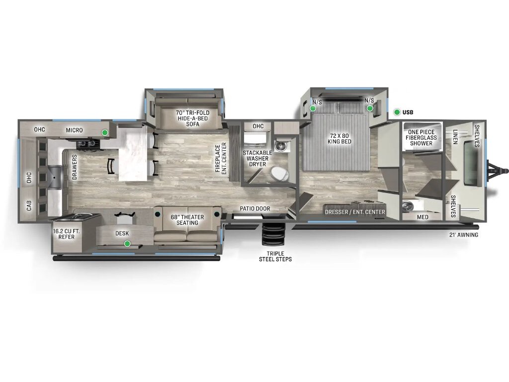 Roulotte de parc Forest River  2026 à vendre