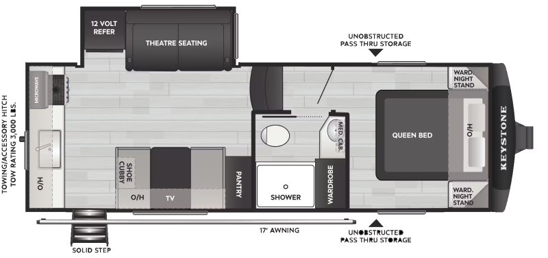 Caravane à sellette Keystone RV  2026 à vendre