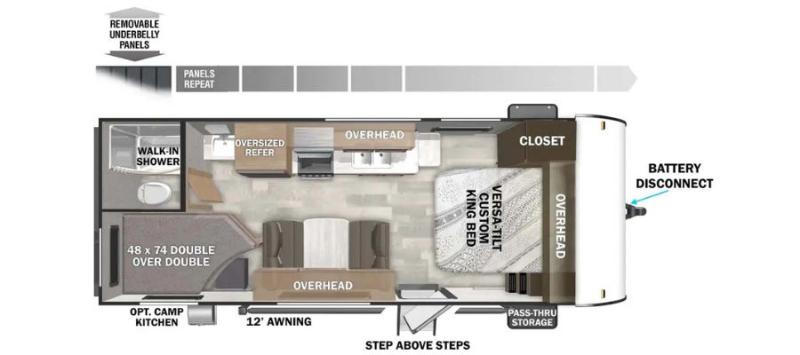 Travel Trailer Forest River  2019 à vendre