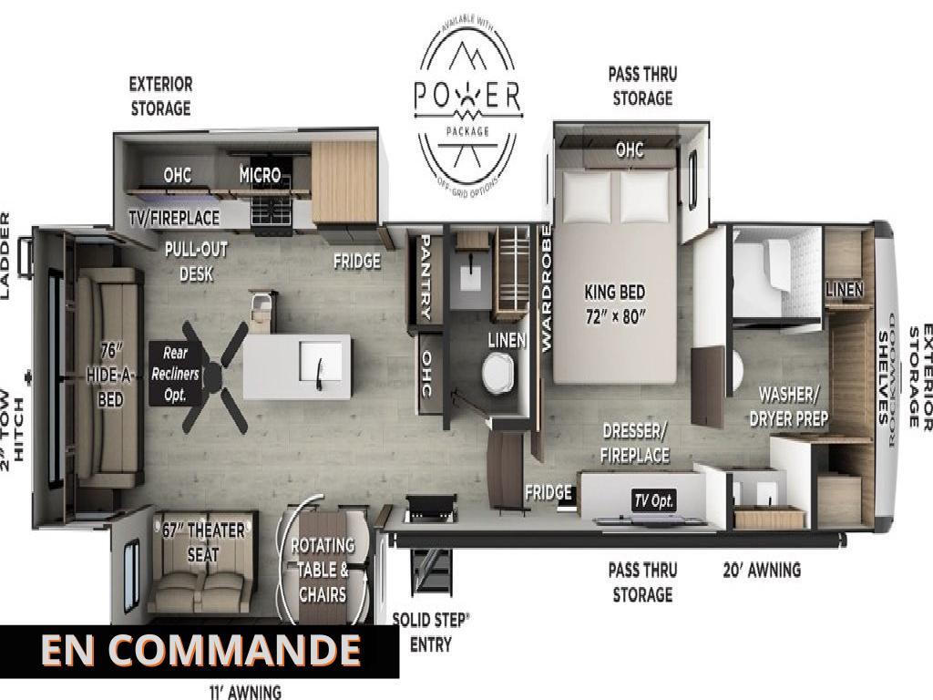 Caravane à sellette Rockwood  2026 à vendre