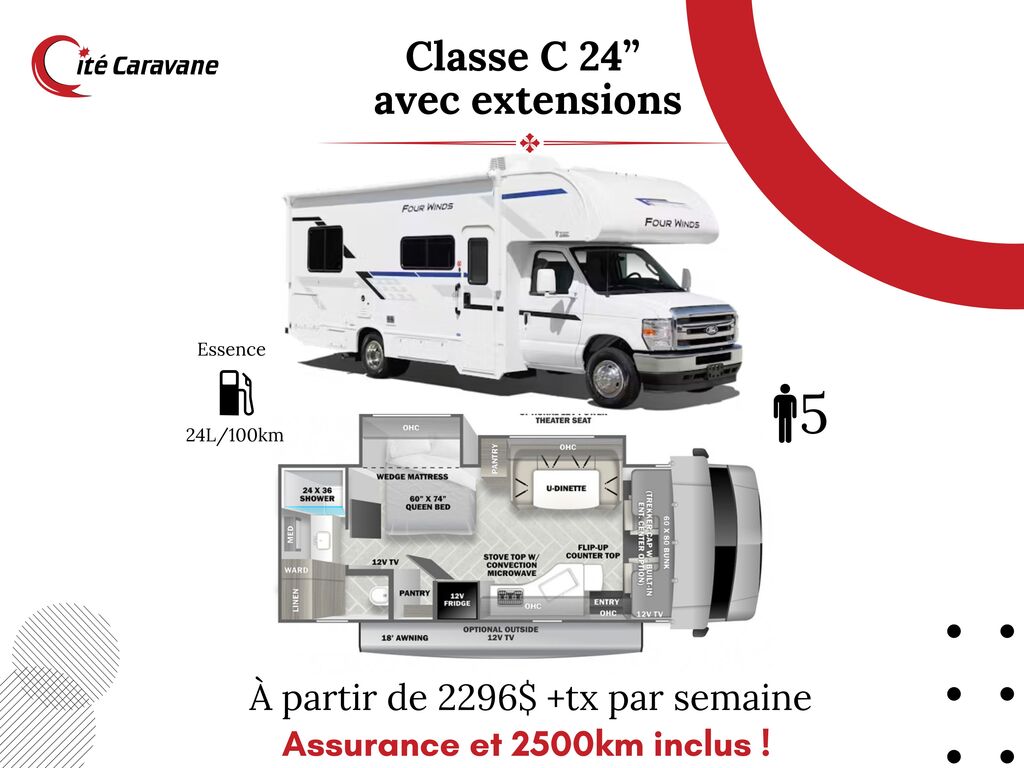 VR Classe C Forest River  2023 à vendre