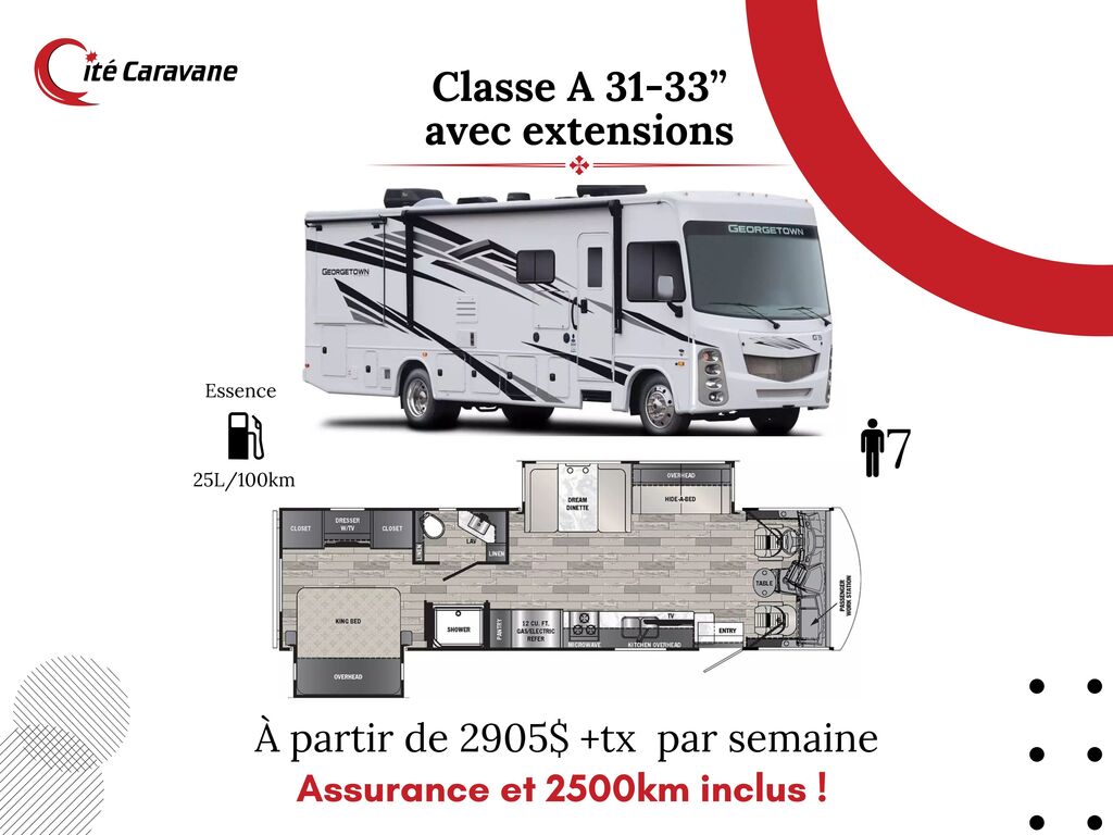 VR Classe A Thor Motor Coach  2023 à vendre