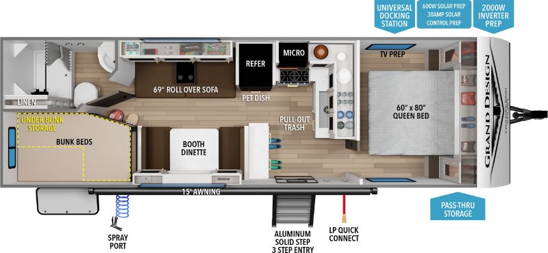 Roulotte Grand Design  2026 à vendre