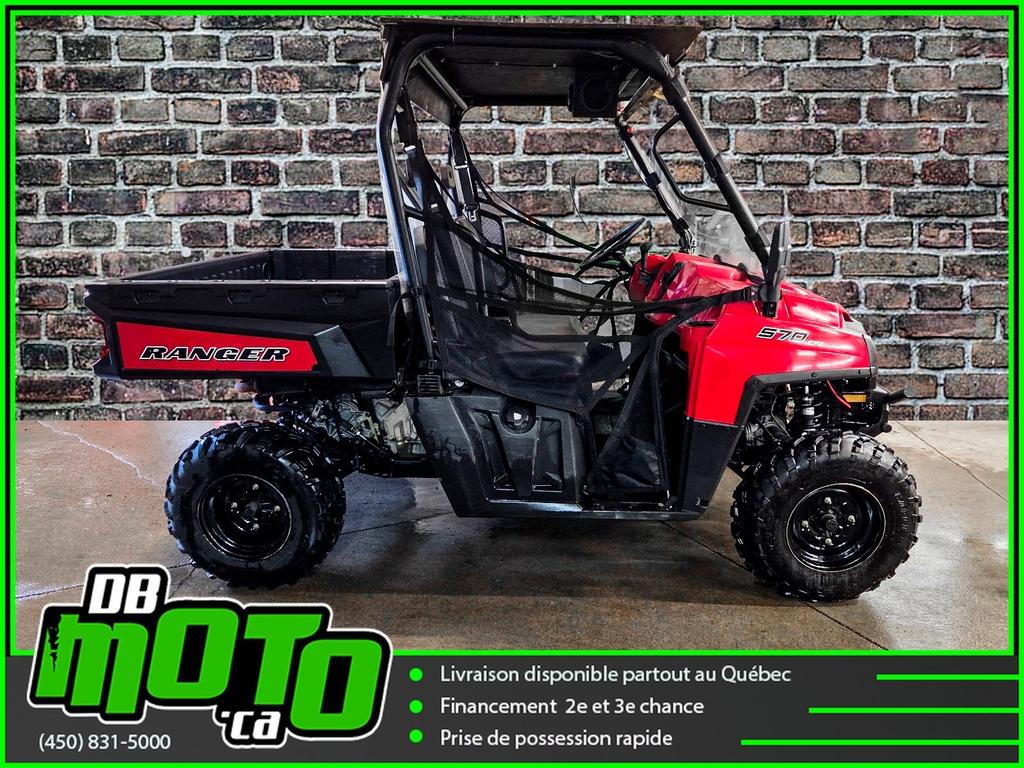 VTT Côte-à-côte Polaris ranger 570 full size 2022 à vendre