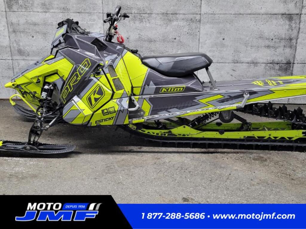Motoneige Polaris 800 PRO RMK 163'' AXYS R 2017 à vendre
