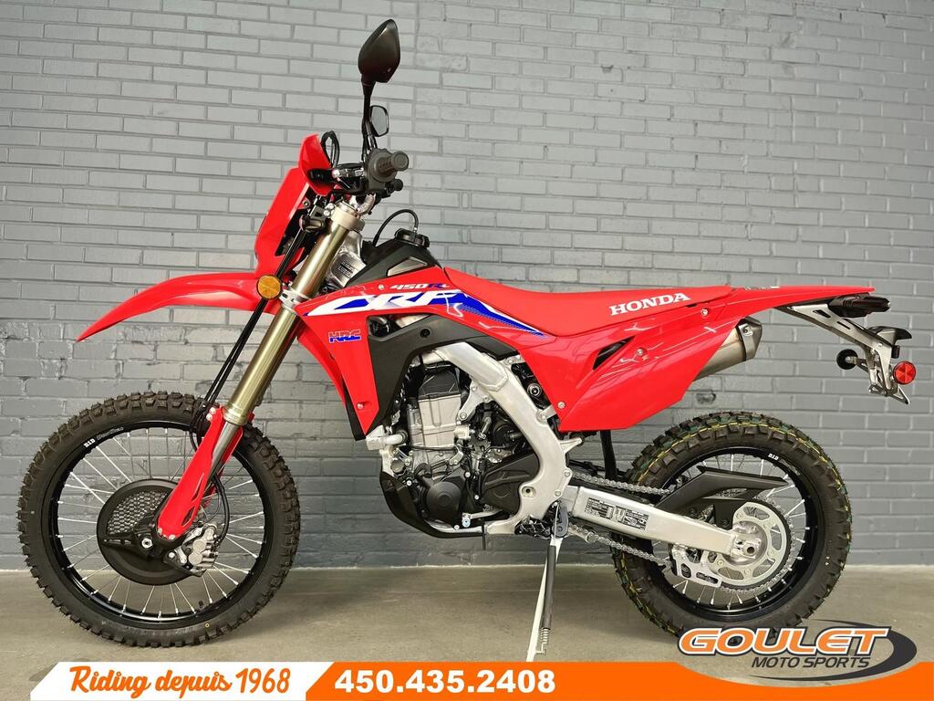 Moto double usage Honda CRF 450RL 2022 à vendre