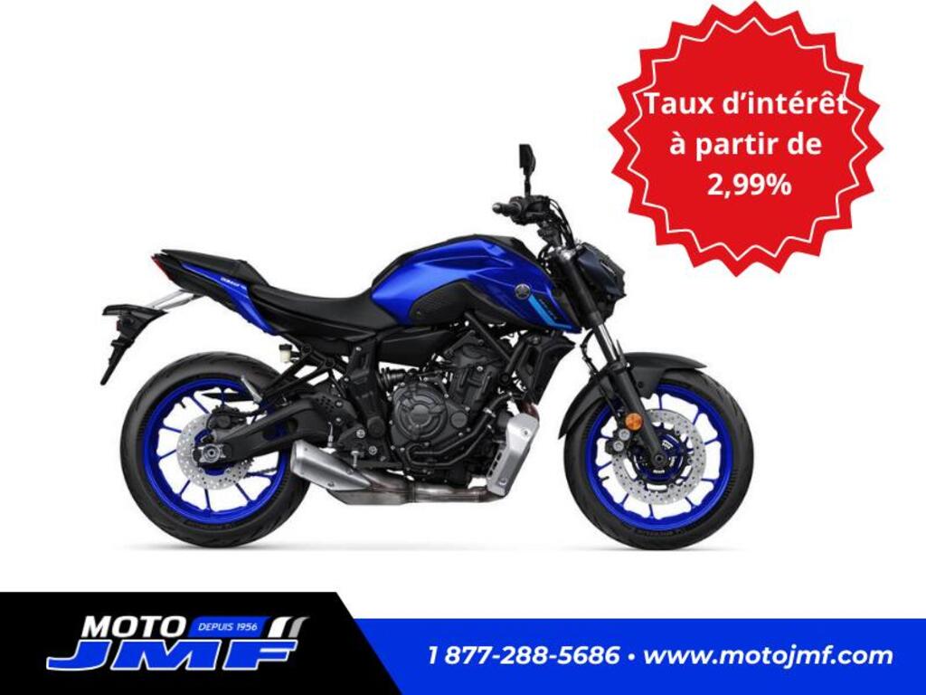 Moto routière - Moto cruiser Yamaha MT-07 2023 à vendre